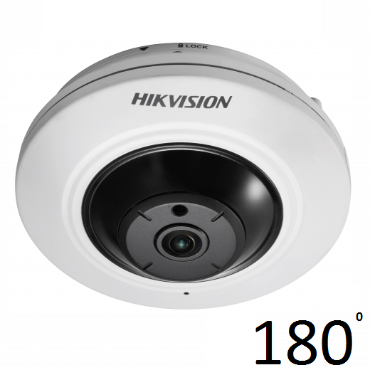 IP-відеокамера 5Мп FishEye Hikvision DS-2CD2955FWD-IS (1.05 мм)
