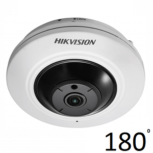IP-відеокамера 5Мп FishEye Hikvision DS-2CD2955FWD-IS (1.05 мм)