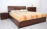 Ліжко дерев'яна Марита V з підіймальною рамою ТМ ОЛІМП