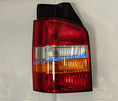 Ліхтар задній для Volkswagen T5 '03-09 лівий (DEPO) 1 двері, червоно-жовтий
