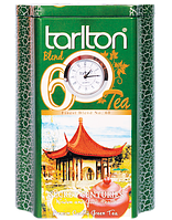 Чай зеленый Секрет столетий Тарлтон 200 г жб с часами Tarlton Tea Secret Centuries