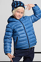 Стильна дитяча куртка для хлопчика Італія GDB200 Блакитний 122 см  ⁇  Верхній одяг для хлопчиків.Топ!