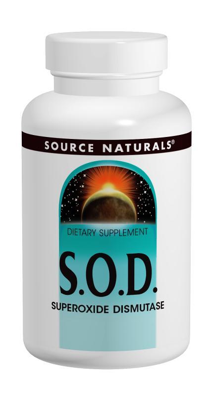СОД Ферменти 235 мг, Source Naturals, 90 таблеток