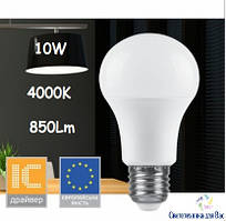 Світлодіодна лампа типу А60 Feron LB-700 10W 4000K для загального і декоративного освітлення
