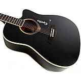 Акустична гітара Equites EQ900C ВК 41+П'єзодатчик Cherub GT-3 Pream, фото 7