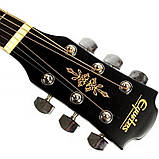 Акустична гітара Equites EQ900C ВК 41+П'єзодатчик Cherub GT-3 Pream, фото 10