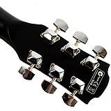 Акустична гітара Equites EQ900C ВК 41+П'єзодатчик Cherub GT-3 Pream, фото 8