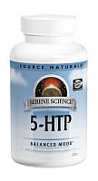 5-HTP (Гідроксітріптофан) 100мг, Serene Science, Source Naturals, 60 капсул