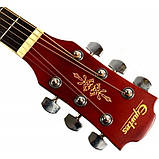 Акустична гітара Equites EQ900C ВЅ 41+П'єзодатчик Cherub GT-3 Pream, фото 8