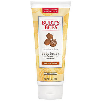 Лосьйон для тіла без ароматизатора Burt's Bees Fragrance Free Shea Butter and Vitamin E Body Lotion