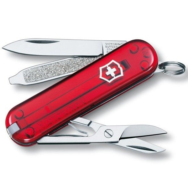 Ніж Victorinox Classic SD 0.6223.T червоний
