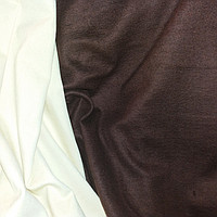 Двонитка футер трикотажне полотно (коричневий)