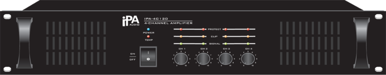 Чотирьохканальний підсилювач потужності IPA AUDIO IPA-4C120