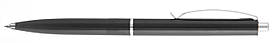 Ручка 2016 (Europen) пластиковая, с серебристыми металлическими элементами, черная, от 100 шт