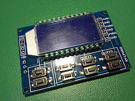 ШІМ генератор із РК-індикатором 3 канали