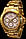 Годинник Rolex Daytona White кварцовий чоловічий (ролекс) золото з білим циферблатом, фото 3