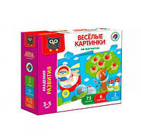 Развивающая игра с магнитами Vladi Toys "Веселые картинки" (рус) VT5422-02