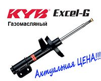 Амортизатор передний Mitsubishi Colt IV (1300-1600) (1992-1996) Kayaba Excel-G газомасляный левый 333125