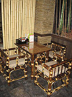 Мебель из бамбука ресторан, кафе