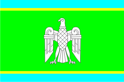 Прапор Чорновицкової зони 0,9х1,35 м. атлас