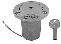 Неіржавка палубна заливна горловина з кришкою, що спливає, із замком