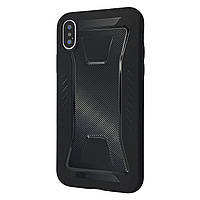 Чехол-накладка DK силикон iPaky Rug для Apple iPhone X / XS (black)