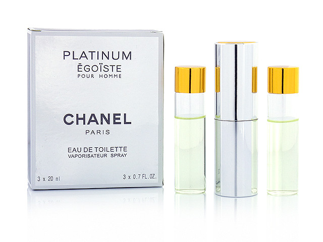 Мини парфюм Chanel Egoiste Platinum (Шанель Эгоист Платинум) 3*15 мл