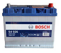 Аккумулятор 70Ah BOSCH (261x175x220),R,EN 630(Азия),автомобильный .Работаем с НДС