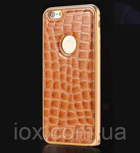 Комбінований чохол-бампер Крокодиляча шкіра iPhone 6/6s