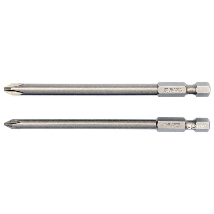 Біти YATO YT-0488 PH1, PH2 100 мм (2 шт), фото 1