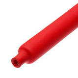Термоусадка з клеєм W-1SB(3X), 9,5/3,2 мм, червона, 1метр, WOER, фото 2