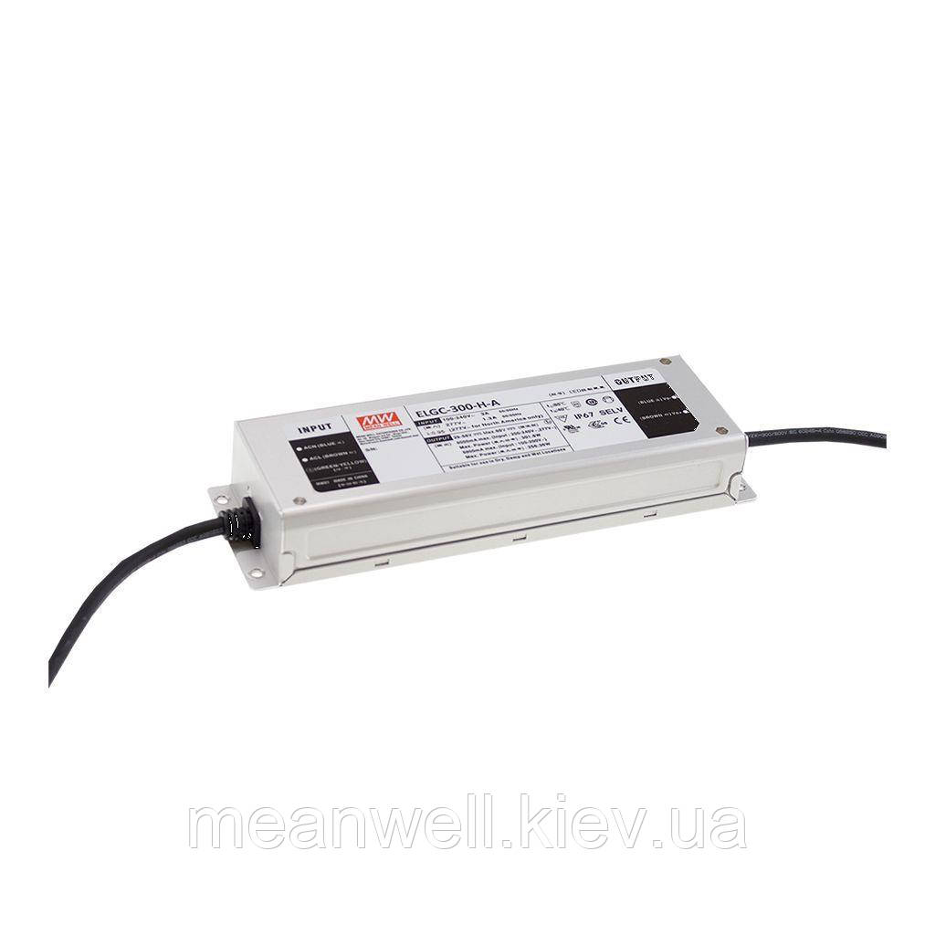 ELGC-300-H-A Блок живлення Mean Well 301Вт, 5200 ~ 8000 mA, 29 ~ 58 V ІР67 драйвер живлення світлодіодів LED