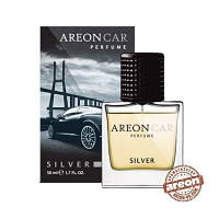 Areon Car Perfume 50ml Silver стекло