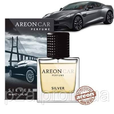 Areon Car Perfume 50ml Silver стекло - фото 2 - id-p878775040