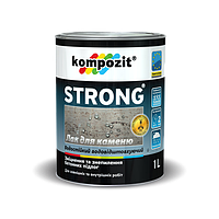 Лак-ґрунтовка для каменю Kompozit Strong 0,9 л (Композит Стронг)