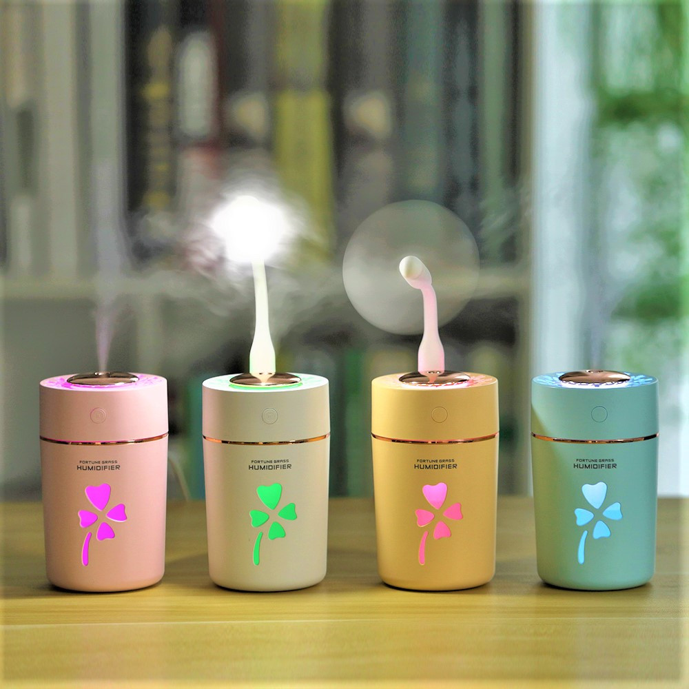 Зволожувач і нічник 2 в 1 Fortune Grass Humidifier ВЕНТИЛЯТОР