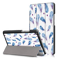 Чехол Huawei MediaPad T3 8 (KOB-L09 / KOB-W09) чехол Ultra Slim Blue Feathers