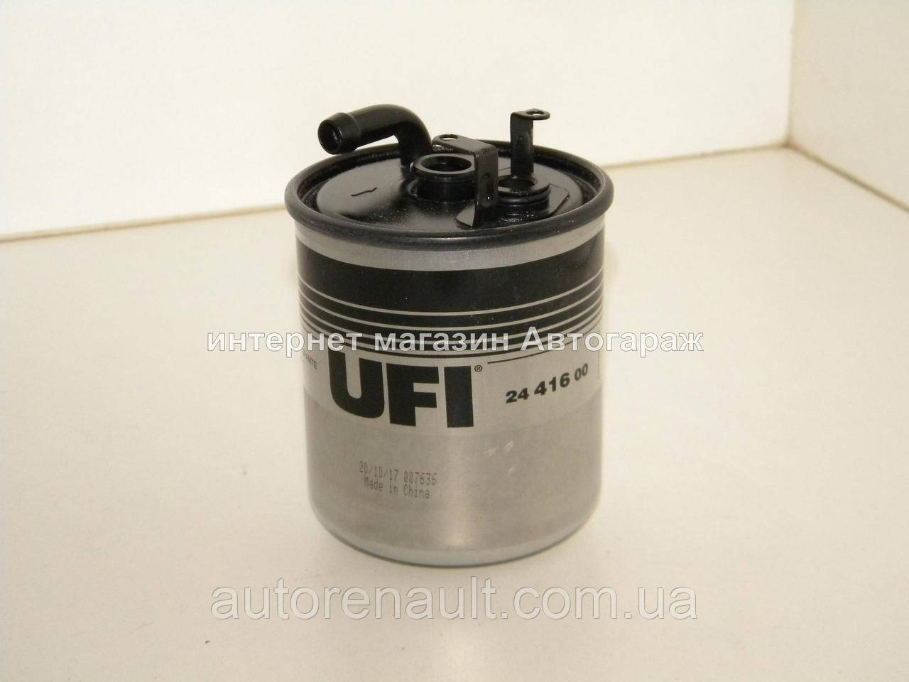 Фільтр паливний (без датчика води) Мерседес Спринтер (CDI) 2000-2006 UFI (Італія) 2441600, фото 1