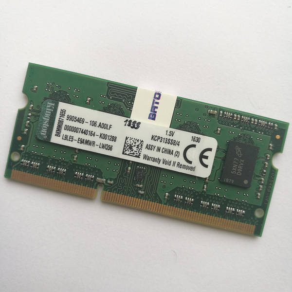 Kingston SODIMM DDR3 4Gb 1333MHz 10600s CL9 KCP313SS8 4 Baton.ua 847508807