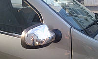 Накладки на зеркала Renault Stepway (2008-2012) нержавейка