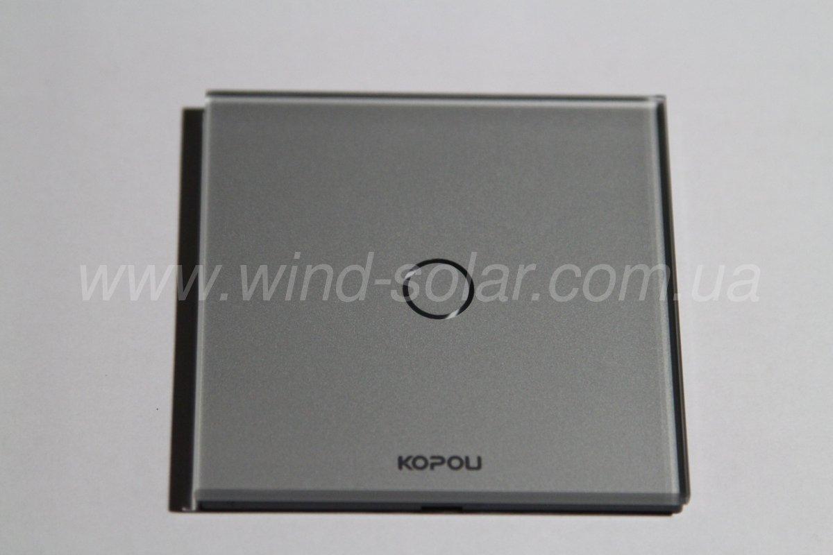 Сенсорный выключатель 1 линия, <Kopou оригинал> розетки и выключатели на стекле - фото 6 - id-p377484013