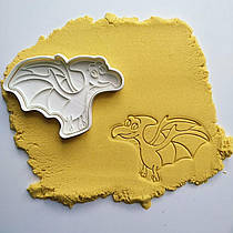 3D-формочки-вирубки для пряників "Динозавр 12"