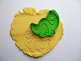 3D-формочки-вирубки для пряників "Динозавр 14"