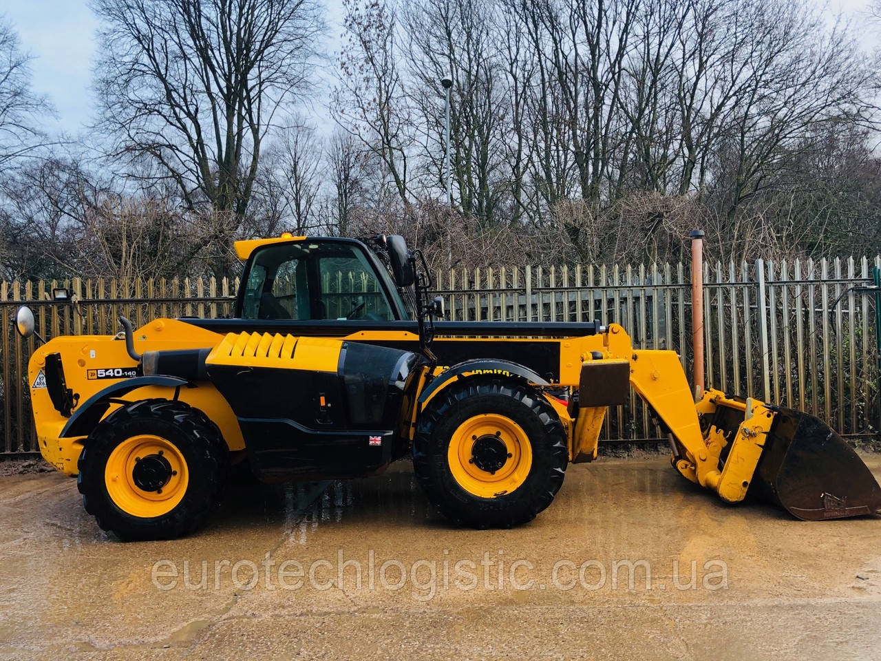Телескопічний навантажувач JCB 540-140.
