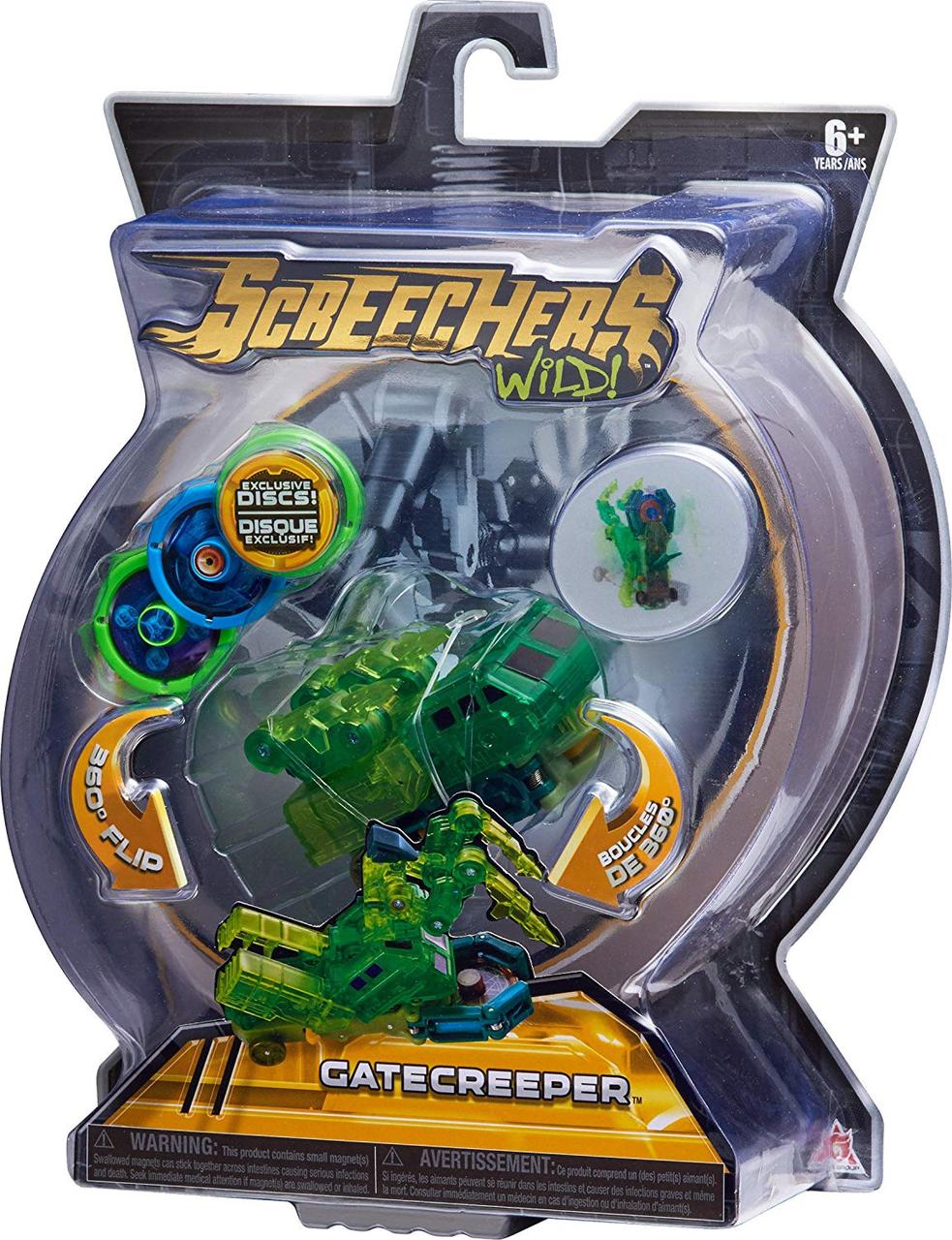 Машинка-трансформер Screechers Wild L 2 - Скріччер ГейтКрипер Gatecreeper EU683123