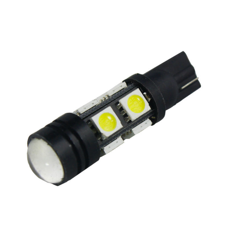Автолампа світлодіодна T10 W5W 8 SMD 5050+ лінза 1,5