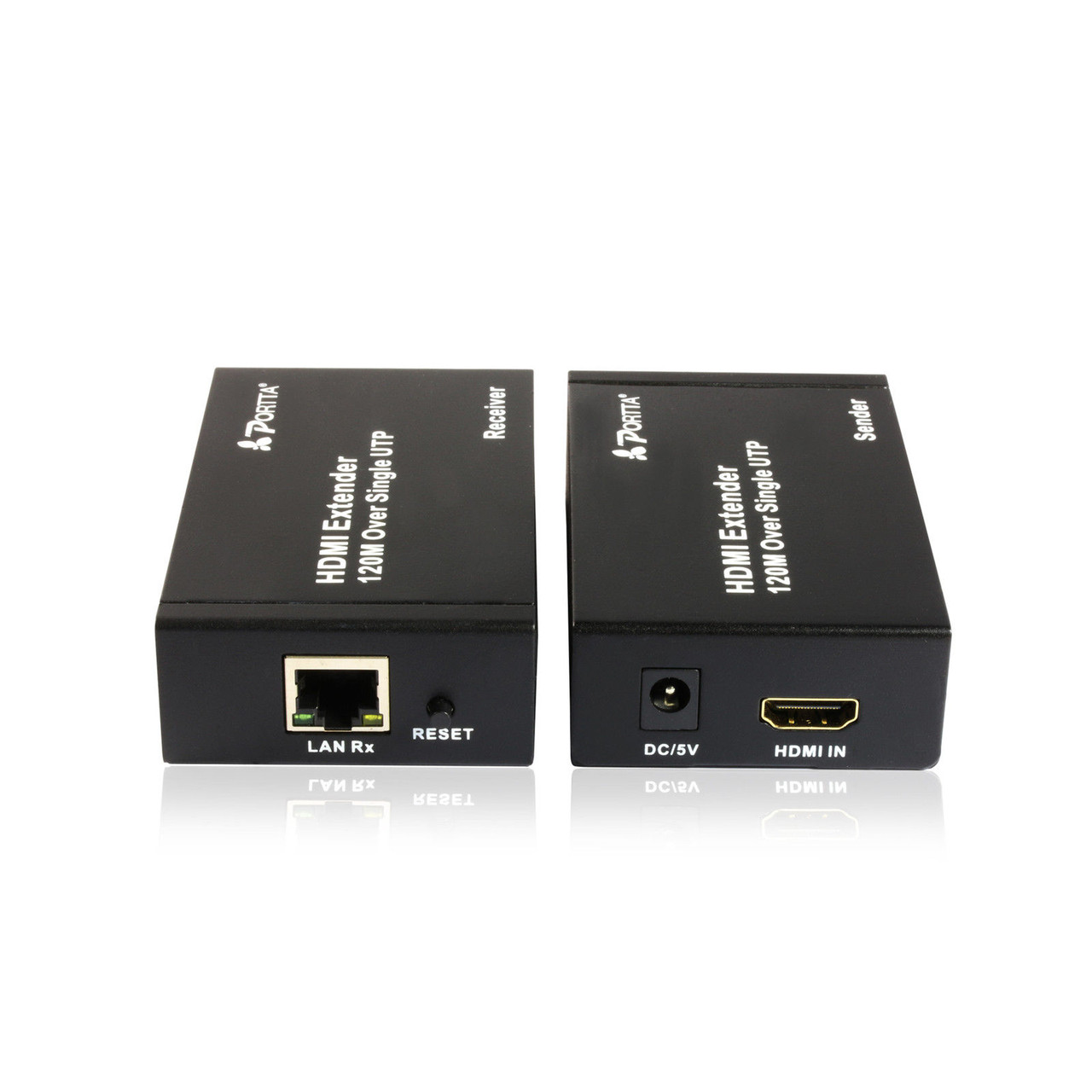 HDMI передавач до 120м по витій групі 1080p HDMI Extender Transmitter CAT5E/CAT6 Receiver IR Control Кіїв