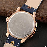 Годинник чоловічий Curren Denver brown-gold, фото 4