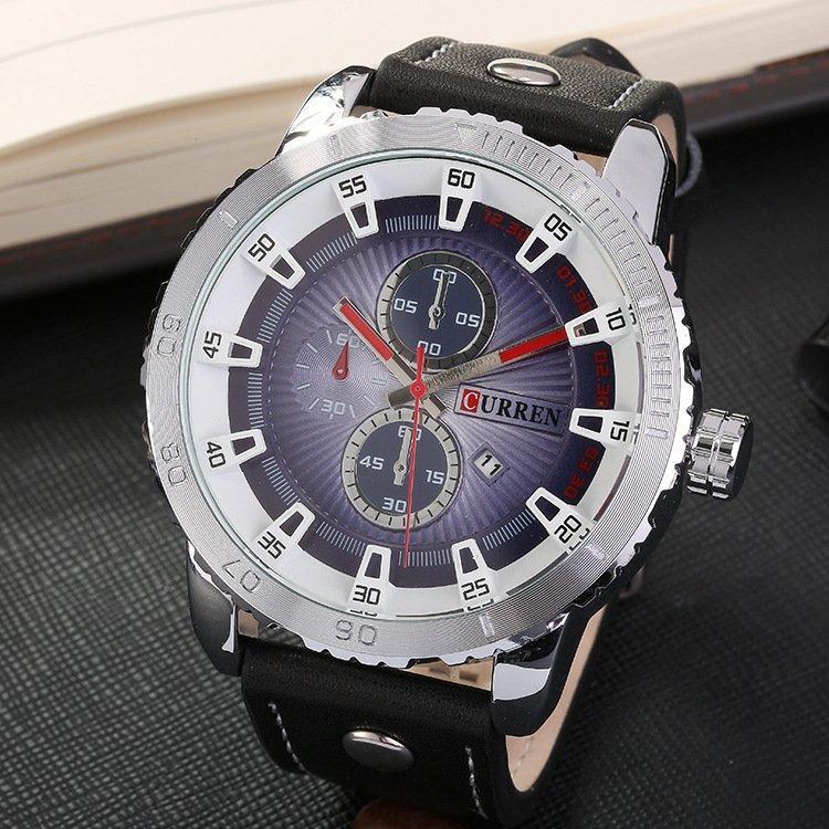 Годинник чоловічий Curren Denver black-silver