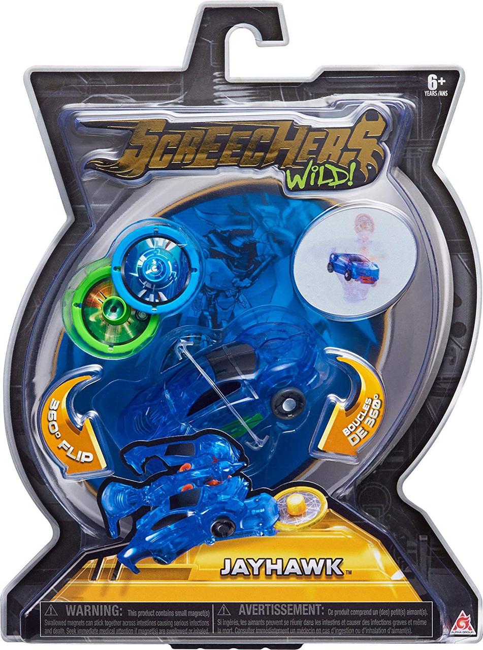 ☆こもも☆⑫ Машинка-трансформер SCREECHERS WILD! L1 - НАЙТБАЙТ (EU683115